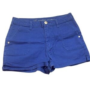 Lauren Conrad - size 8 Dusty Blue demin shorts